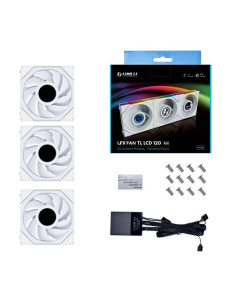 Lian Li Uni Fan Tl Lcd Obudowa Komputera Wentylator 12 Cm Biały