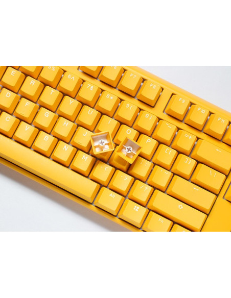 Ducky One 3 Tkl Klawiatura Gaming Usb Qwerty Angielski Żółty
