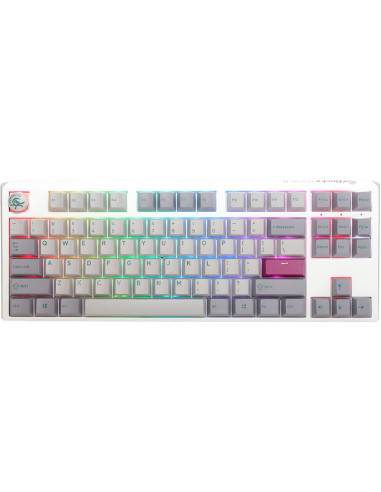 Ducky One 3 Tkl Klawiatura Gaming Usb Srebrny