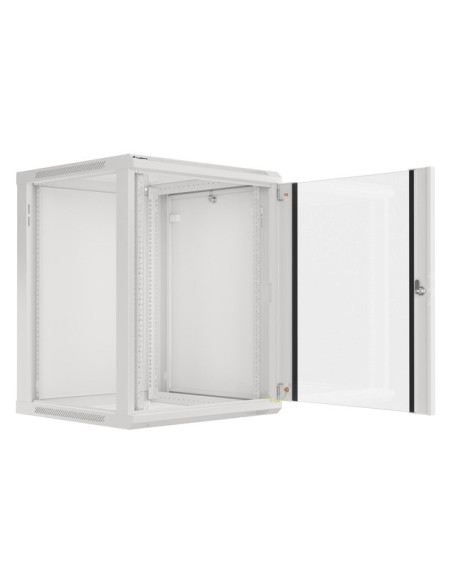 Szafa Rack Lanberg Wf01-6615-10S (15U  769Mm / 600Mm / 600 Mm  Wisząca  Szklane  19''  Kolor Szary)