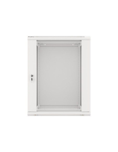 Szafa Rack Lanberg Wf01-6615-10S (15U  769Mm / 600Mm / 600 Mm  Wisząca  Szklane  19''  Kolor Szary)