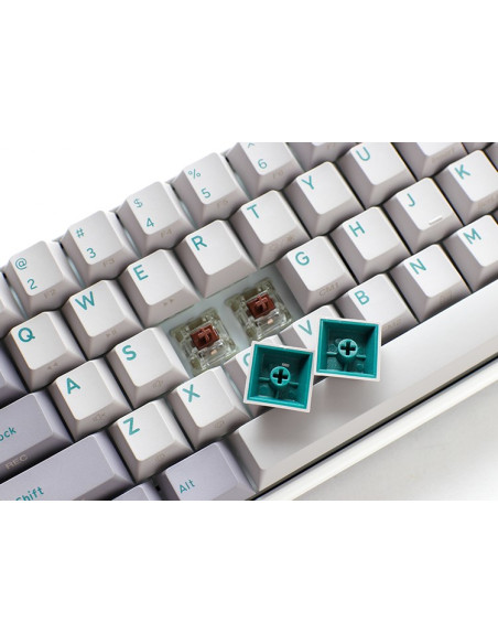 Ducky One 3 Sf Klawiatura Gaming Usb Qwertz Niemiecki Szary