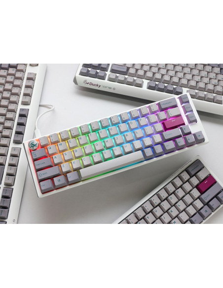 Ducky One 3 Sf Klawiatura Gaming Usb Qwertz Niemiecki Szary