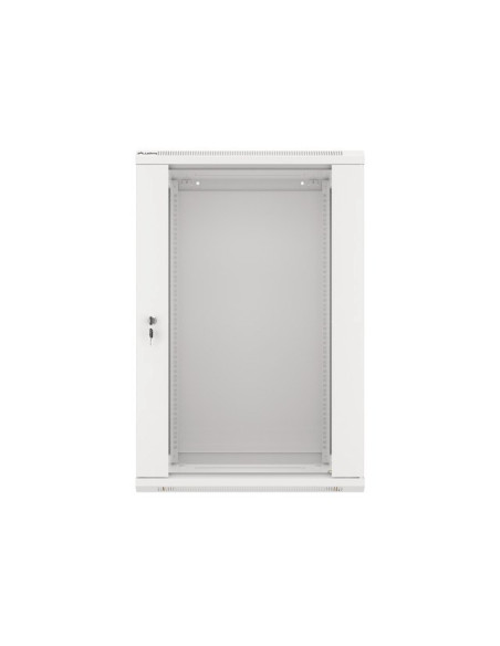 Szafa Rack Lanberg Wf01-6418-10S (18U  901Mm / 600Mm / 450 Mm  Wisząca  Szklane  19''  Kolor Szary)