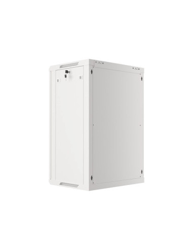 Szafa Rack Lanberg Wf01-6418-10S (18U  901Mm / 600Mm / 450 Mm  Wisząca  Szklane  19''  Kolor Szary)