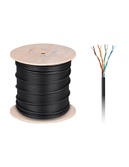 Kabel Komputerowy Miedziany - Skrętka Utpcat5E + Żel
