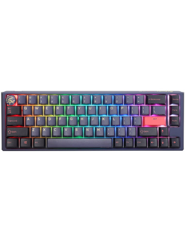 Ducky One 3 Sf Klawiatura Gaming Usb Qwerty Angielski Niebieski