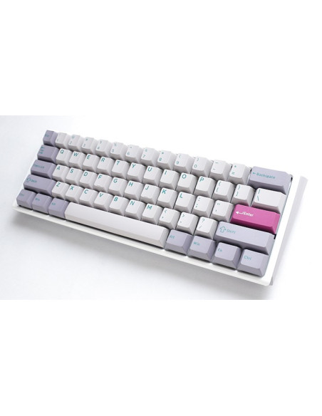 Ducky One 3 Mini Mist Grey Klawiatura Gaming Usb Us English Szary