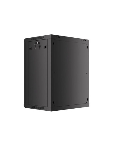 Szafa Rack Lanberg  Wf01-6415-10B (770Mm / 600Mm / 450 Mm  Wisząca  Czarny)
