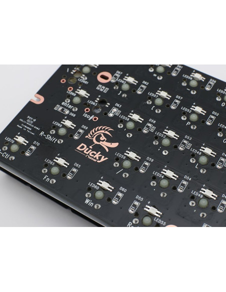 Ducky Mecha Mini Klawiatura Gaming Usb Niemiecki Czarny