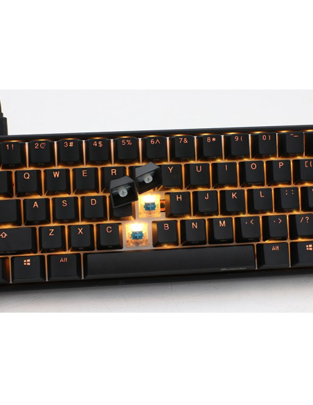 Ducky Mecha Mini Klawiatura Gaming Usb Niemiecki Czarny