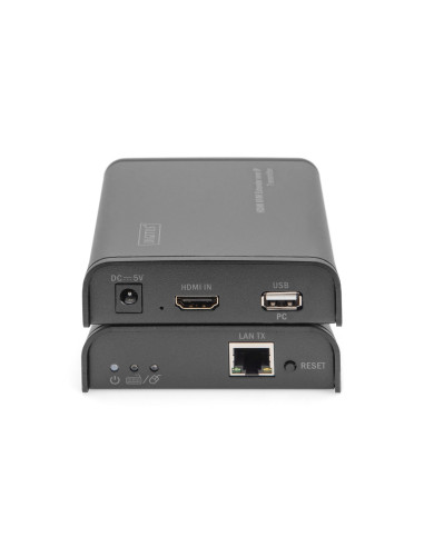 Digitus Przedłużacz (Extender) Kvm Hdmi+Usb 120M Po Cat.5E Utp/Ip 1080P Fhd 60Hz Audio (Zestaw) Ds-55202