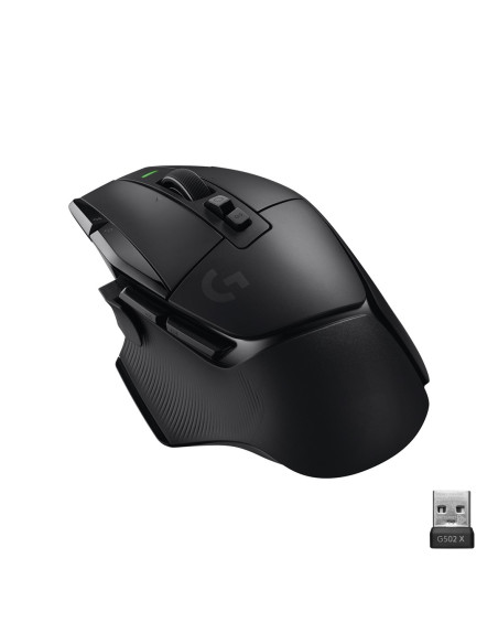 Logitech G G502 X Lightspeed Myszka Gaming Po Prawej Stronie Rf Wireless Optyczny 25600 Dpi