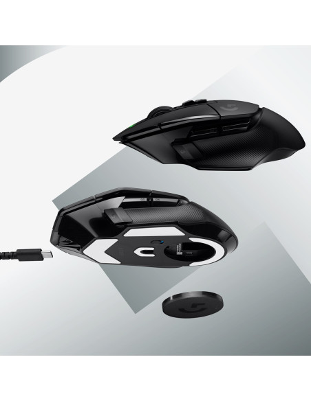 Logitech G G502 X Lightspeed Myszka Gaming Po Prawej Stronie Rf Wireless Optyczny 25600 Dpi