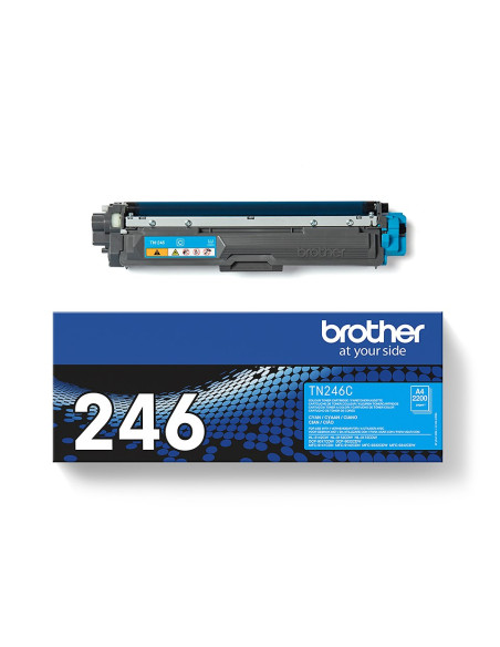 Brother Tn-246C Kaseta Z Tonerem 1 Szt. Oryginalny Cyjan