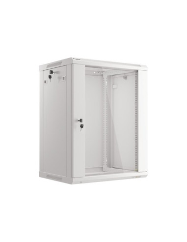 Szafa Rack Lanberg  Wf01-6415-10S (770Mm / 600Mm / 450 Mm  Wisząca  Szary)