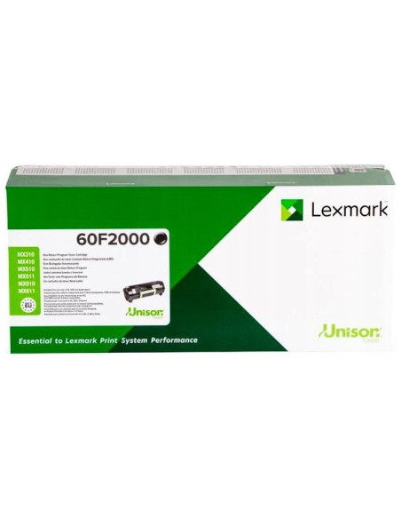 Lexmark Toner 60F2000 Black