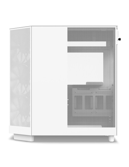 Nzxt Obudowa Komputerowa Nzxt Obudowa H6 Flow Midi Tower Z Oknem Biała