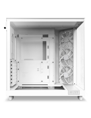 Nzxt Obudowa Komputerowa Nzxt Obudowa H6 Flow Midi Tower Z Oknem Biała