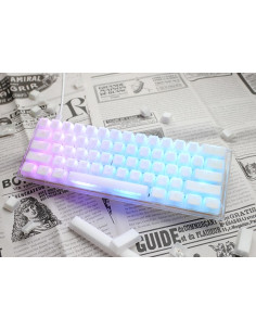 Klawiatura Gamingowa Ducky One 3 Aura Mini Biała, Rgb Led - Mx-Silent-Red 2