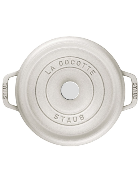 Garnek Żeliwny Okrągły Staub 40501-409-0 - Biała Trufla 1.7 Ltr