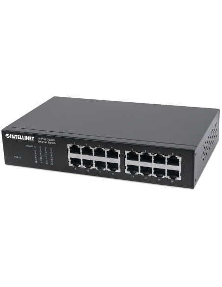 Intellinet Giga Switch 16X 10/100/1000 Rj45 561068