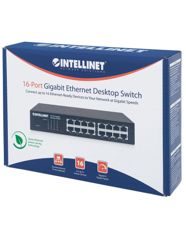 Intellinet Giga Switch 16X 10/100/1000 Rj45 561068