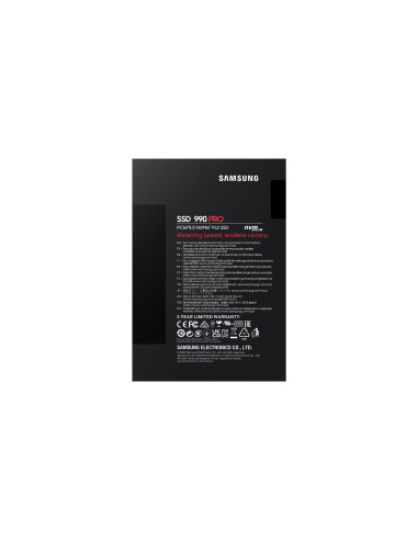 Dysk Ssd Samsung 990 Pro Pcle 4.0 Nvme M.2 1Tb