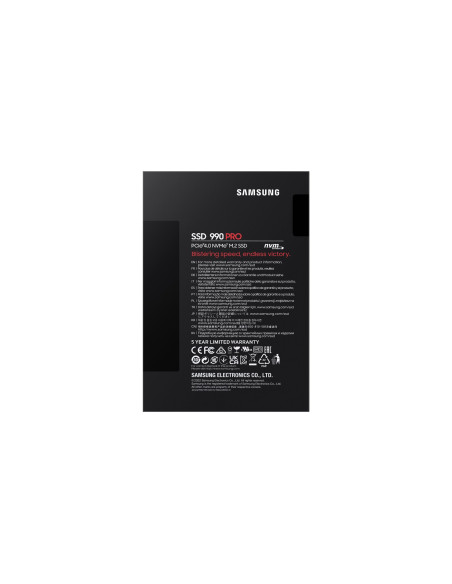 Dysk Ssd Samsung 990 Pro Pcle 4.0 Nvme M.2 1Tb