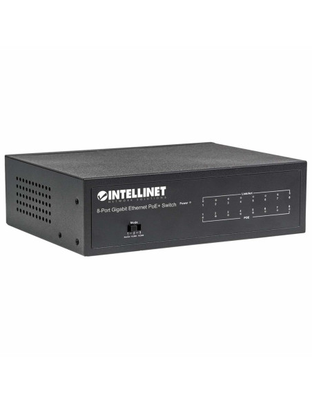 Intellinet Gigabit Switch 8X 10/100/1000 Rj45 Poe+