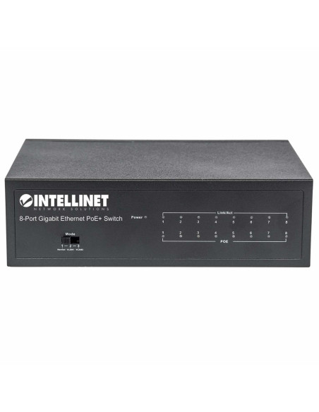 Intellinet Gigabit Switch 8X 10/100/1000 Rj45 Poe+