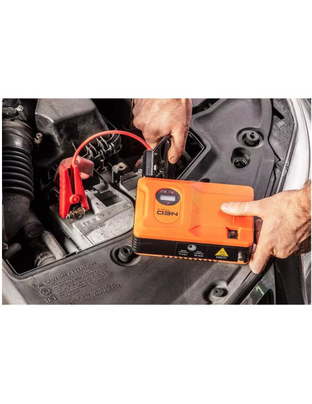Urządzenie Rozruchowe Neo Tools "Jumpstarter", Power Bank 14Ah, Kompresor 3.5 Bar, Latarka