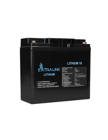 Extralink Akumulator Lifepo4 12.8V 18Ah