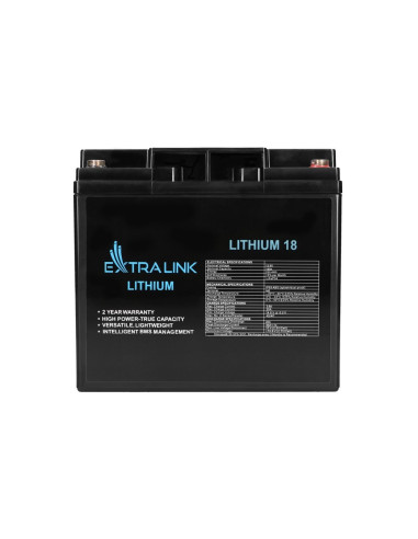 Extralink Akumulator Lifepo4 12.8V 18Ah