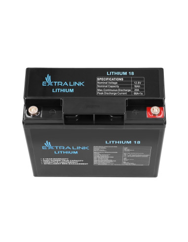 Extralink Akumulator Lifepo4 12.8V 18Ah