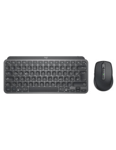 Logitech 920-011054 Klawiatura Dołączona Myszka Biuro Rf Wireless + Bluetooth Qwertz Niemiecki Grafitowy 2