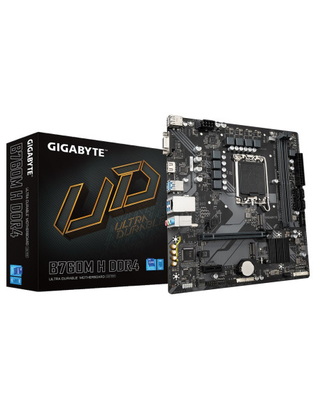 Gigabyte B760M H Ddr4 (Rev. 1.0) Intel B760 Express Lga 1700 Micro Atx