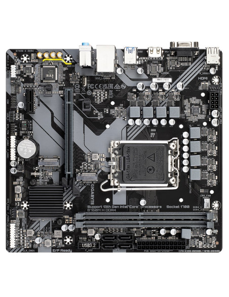 Gigabyte B760M H Ddr4 (Rev. 1.0) Intel B760 Express Lga 1700 Micro Atx