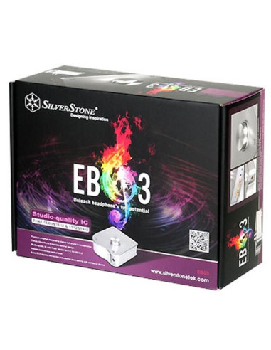 Silverstone Sst-Eb03S Wzmacniacz Do Słuchawek Srebrny
