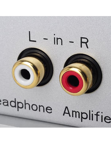 Silverstone Sst-Eb03S Wzmacniacz Do Słuchawek Srebrny