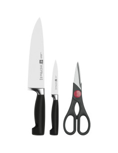 Zestaw 2 Noży + Nożyczki Zwilling 35055-000-0 2