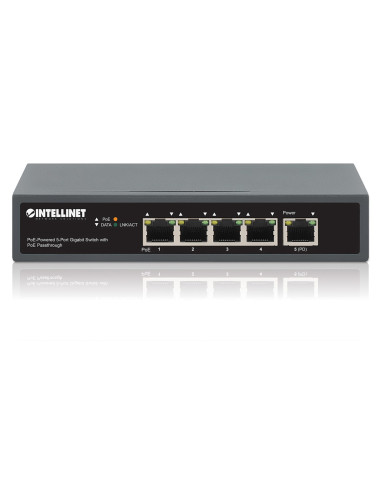 Intellinet Switch Gigabit 5X Poe Passthrough Zasil