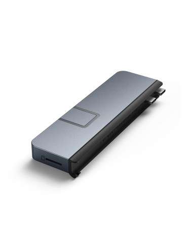 Hyper Duo Pro 7-In-2 Usb-C Hub Usb Type-C 104 Mbit/S Szary
