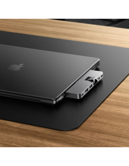 Hyper Duo Pro 7-In-2 Usb-C Hub Usb Type-C 104 Mbit/S Szary