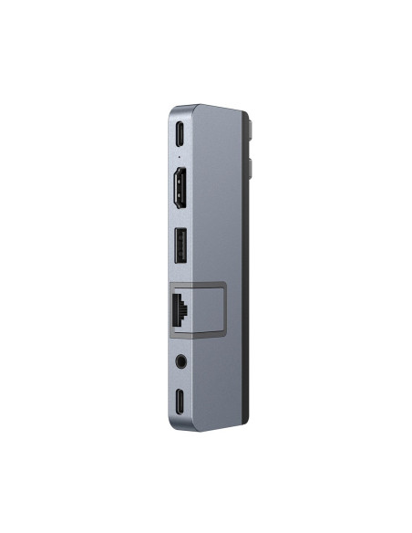 Hyper Duo Pro 7-In-2 Usb-C Hub Usb Type-C 104 Mbit/S Szary