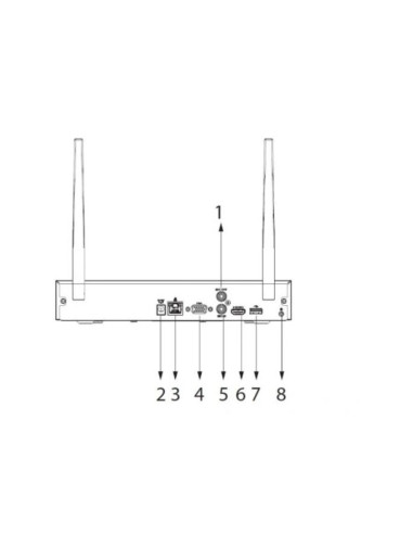 Rejestrator Wifi Imou Nvr1108Hs-W-S2