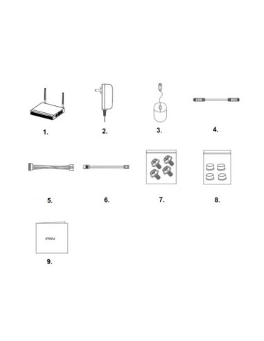 Rejestrator Wifi Imou Nvr1108Hs-W-S2