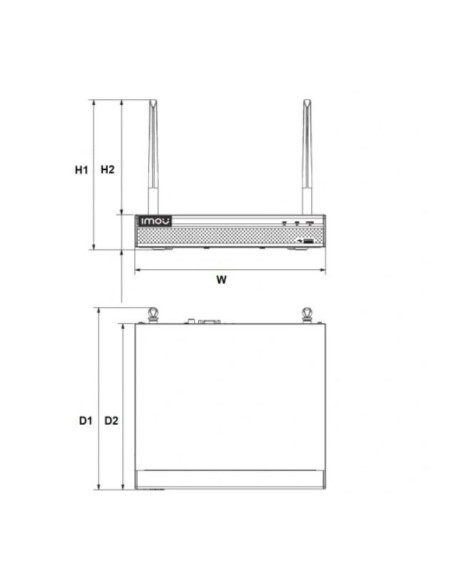 Rejestrator Wifi Imou Nvr1108Hs-W-S2