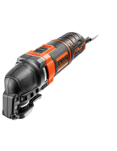 Black & Decker Mt300Ka-Qs Oscylujące Narzędzie Wielofunkcyjne Czarny, Pomarańczowy 300 W 10000 Opm