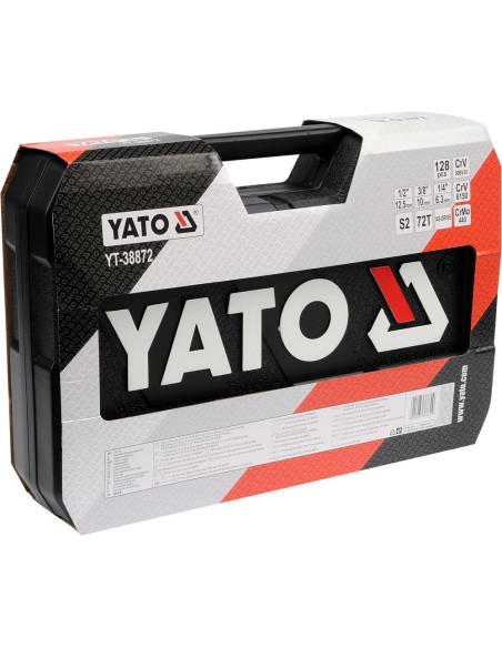 Zestaw Kluczy 128 Elem. Yt-38872 Yato